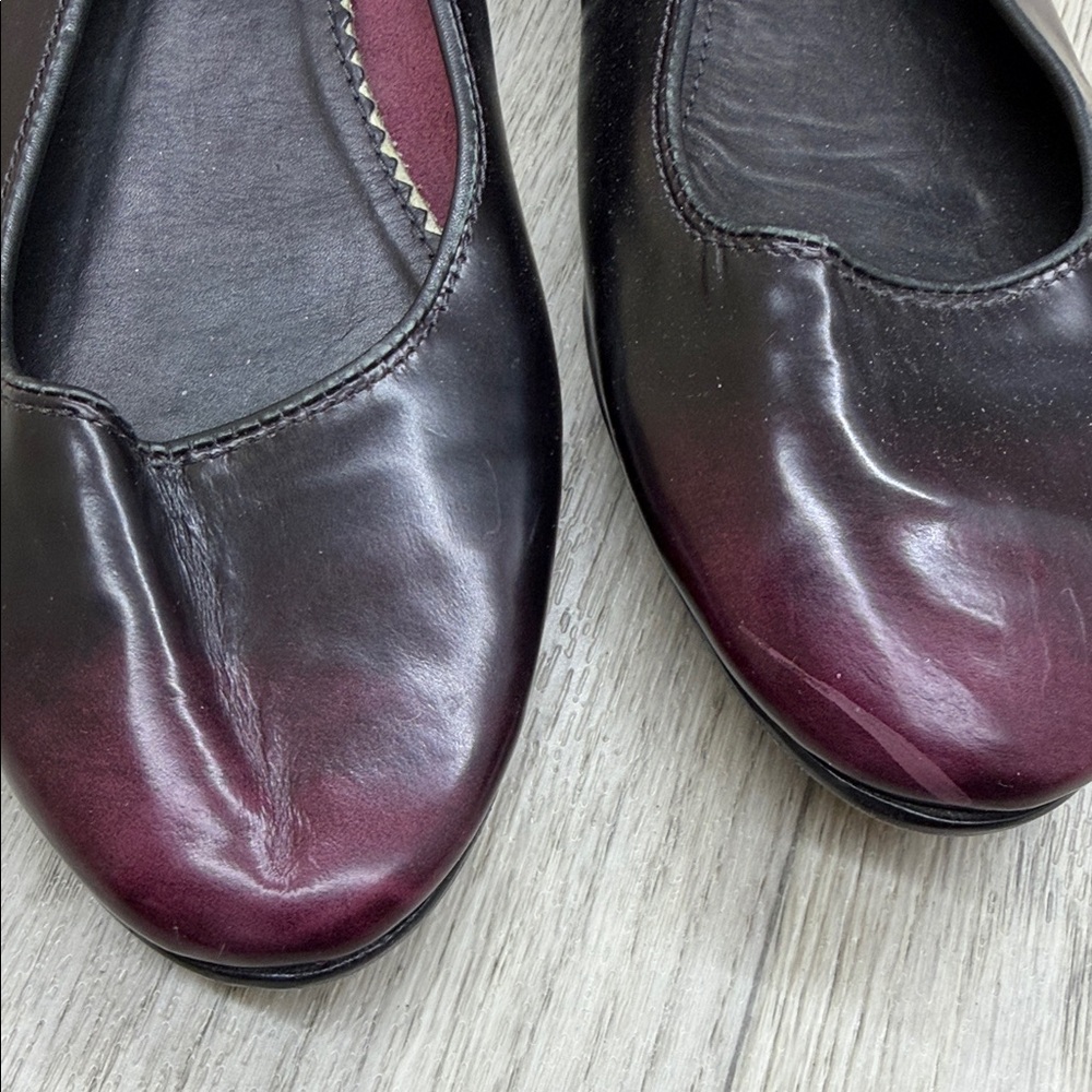 rag & bone Dark Burgundy Women's Flats - Picture 2 of 10